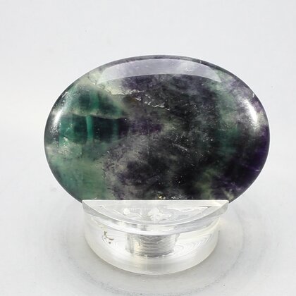 Rainbow Fluorite Thumbstone (Extra Grade) ~40x30mm