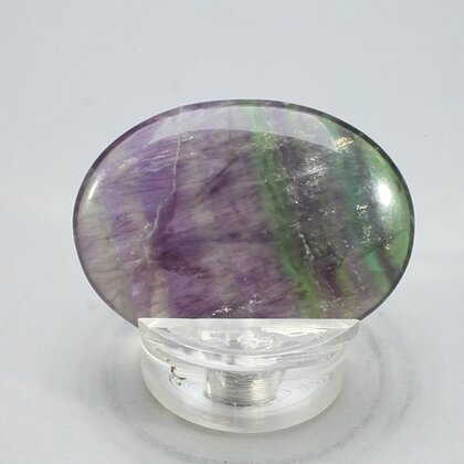 Rainbow Fluorite Thumbstone (Extra Grade) ~40x30mm