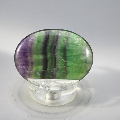 Rainbow Fluorite Thumbstone (Extra Grade) ~40x30mm