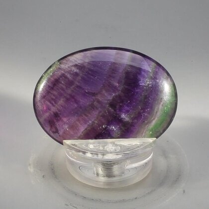 Rainbow Fluorite Thumbstone (Extra Grade) ~40x30mm