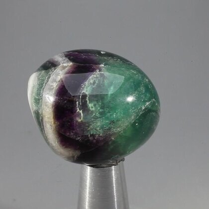 Rainbow Fluorite Tumblestone ~27mm