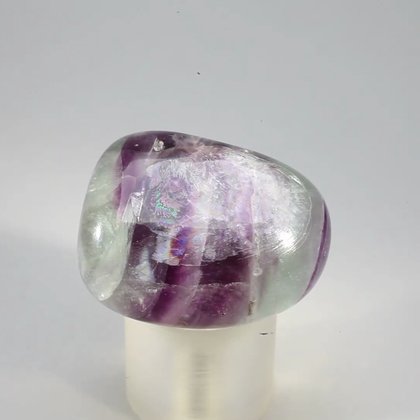 Rainbow Fluorite Tumblestone ~28mm