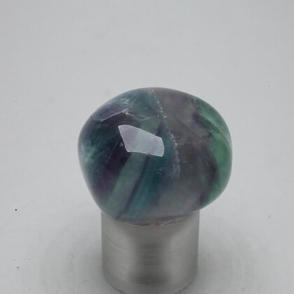 Rainbow Fluorite Tumblestone ~28mm