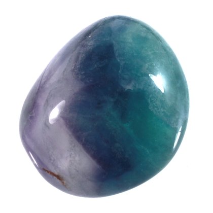 Rainbow Fluorite Tumblestone ~29mm