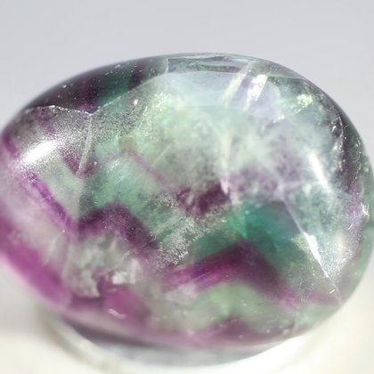 Rainbow Fluorite Tumblestone ~32mm