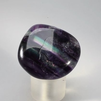 Rainbow Fluorite Tumblestone ~33mm