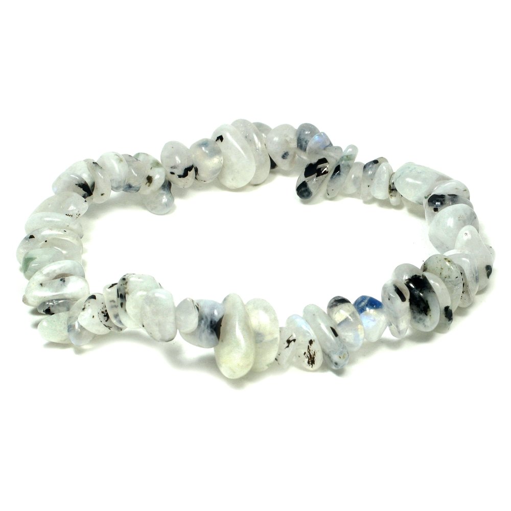 Labradorite Blue Natural Stone Bracelet | Natural Moonstone Genuine Bracelet  - Bracelets - Aliexpress