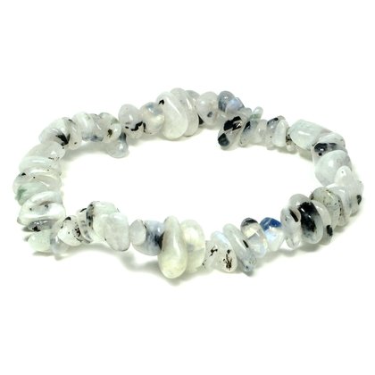 Rainbow Moonstone Mini Tumblestone Bracelet (extra grade)