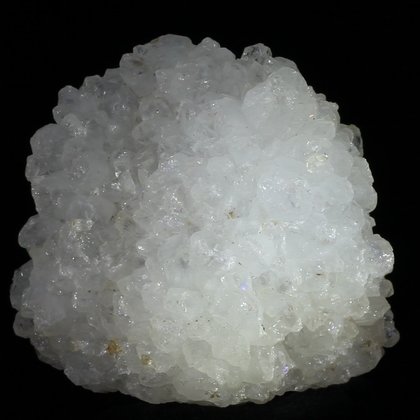 Rainbow Quartz (Anandalite) Crystal Druze ~5 x 5.5cm