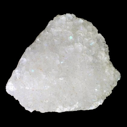 Rainbow Quartz (Anandalite) Crystal Druze ~6.5cm