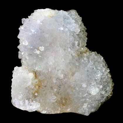 Rainbow Quartz (Anandalite) Crystal Druze ~8cm