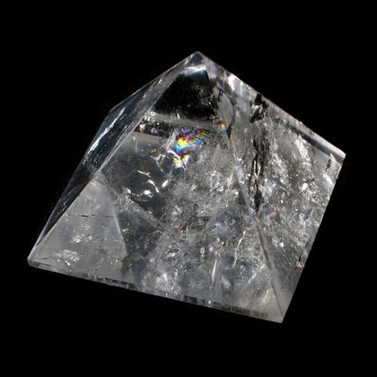 Rainbow Quartz Pyramid  ~4cm