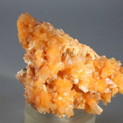 Rare Red Heulandite Crystal Cluster ~65mm