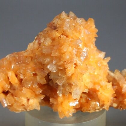 Rare Red Heulandite Crystal Cluster ~70mm