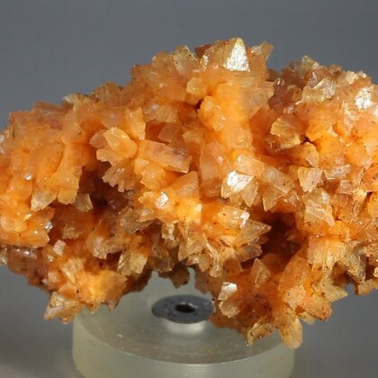 Rare Red Heulandite Crystal Cluster ~74mm
