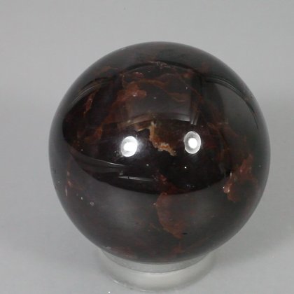 Red Garnet Crystal Sphere ~3.2cm