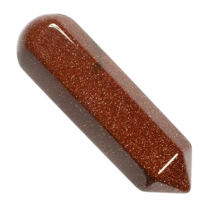 Red Goldstone Crystal Massage Wand