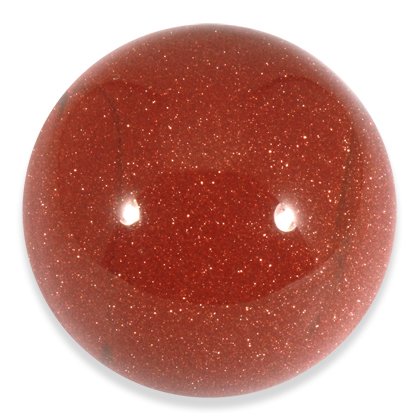 Red Goldstone Medium Crystal Sphere ~4.5cm