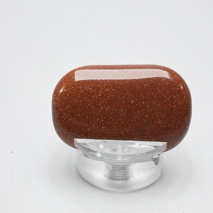 Red Goldstone Mini Comfort Stone ~39x25mm