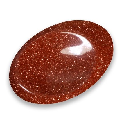 Red Goldstone Thumb Stone