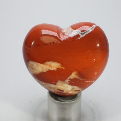 Red Jasper Crystal Heart ~45mm