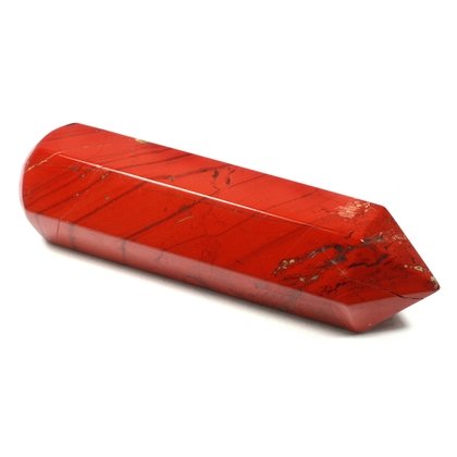 Red Jasper Crystal Massage Wand ~100mm