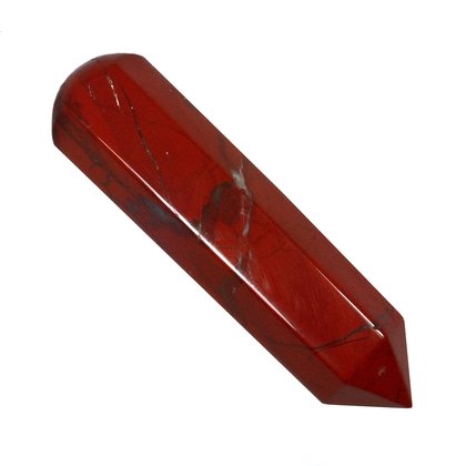 Red Jasper Crystal Massage Wand ~100 x 25mm