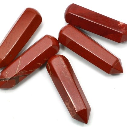 Red Jasper Crystal Massage Wand ~70mm