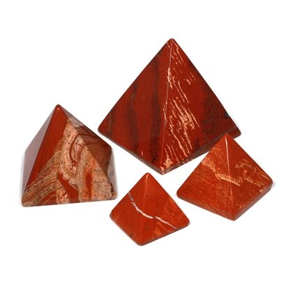 Red Jasper Pyramid