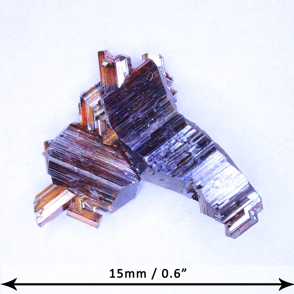 9 Deep-Red, Reticulated Rutile Crystals - Minas Gerais, Brazil (#209356)  For Sale 