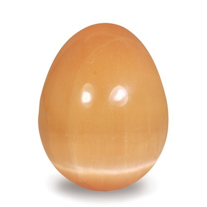 Red Selenite Egg ~58mm