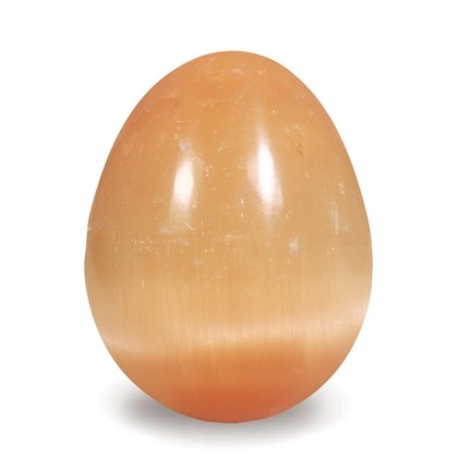 Red Selenite Egg ~58mm