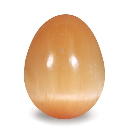 Red Selenite Egg ~63mm