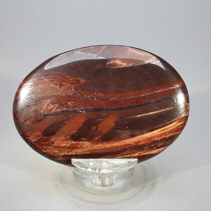 Red Tiger Eye Palmstone (Extra Grade) ~70x50mm