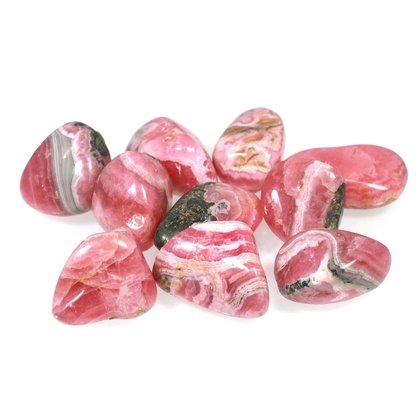 Rhodochrosite Tumble Stone (20-25mm) Single Stone