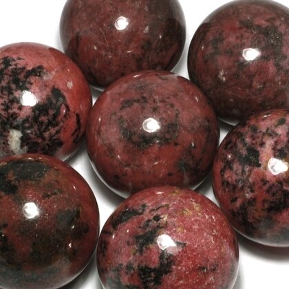 Rhodonite Medium Crystal Sphere ~45mm