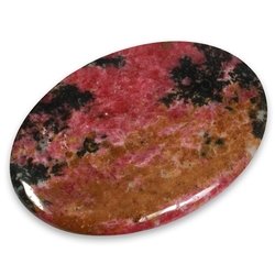 Rhodonite Palm Stone (Extra Grade)