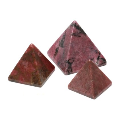 Rhodonite Pyramid