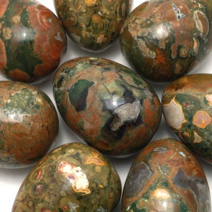 Rhyolite Crystal Egg ~48mm