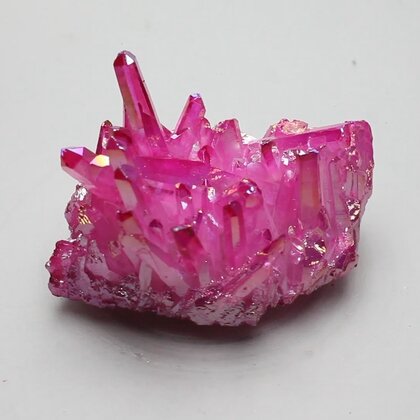 Rose Aura Quartz Healing Crystal ~52mm