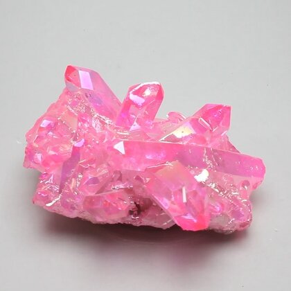 Rose Aura Quartz Healing Crystal ~80mm