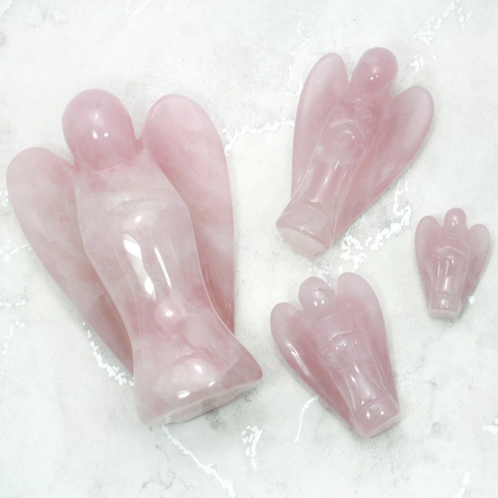 Rose best sale quartz angel