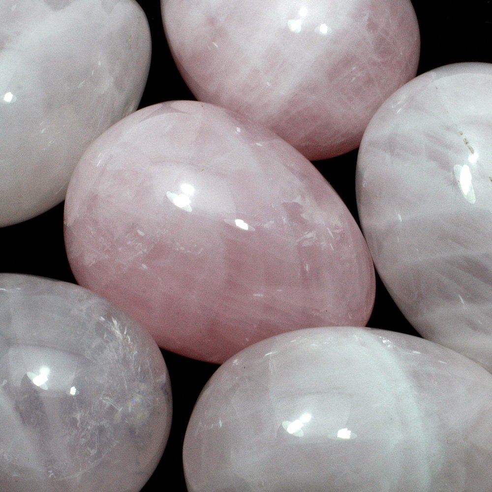 Rose Quartz Egg - The Fossil Cartel