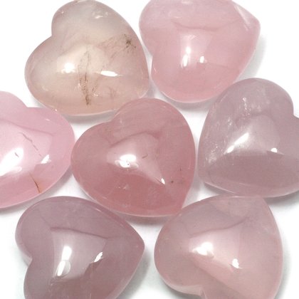 Rose Quartz Crystal Heart (Extra Grade) ~45mm