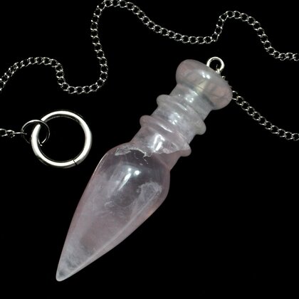 Rose Quartz Egyptian Pendulum