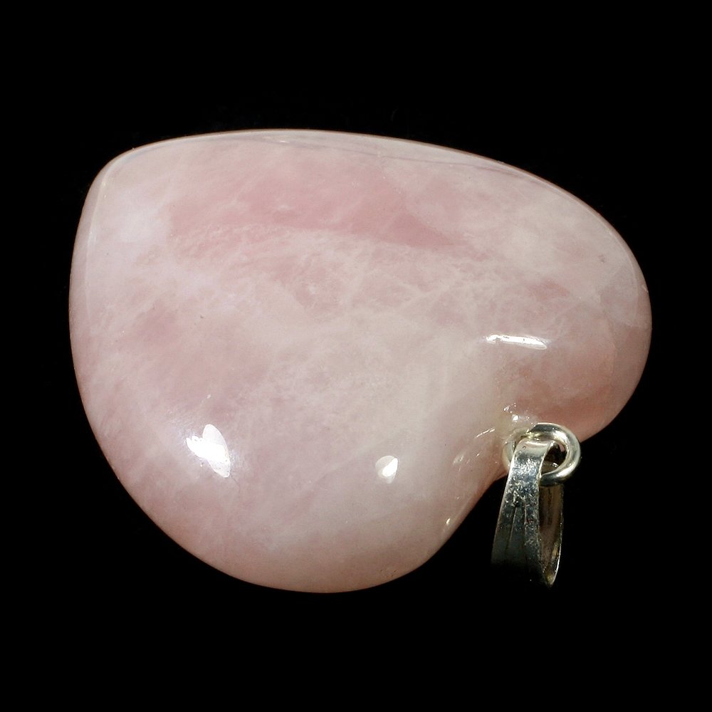 Rose Quartz Crystal Heart