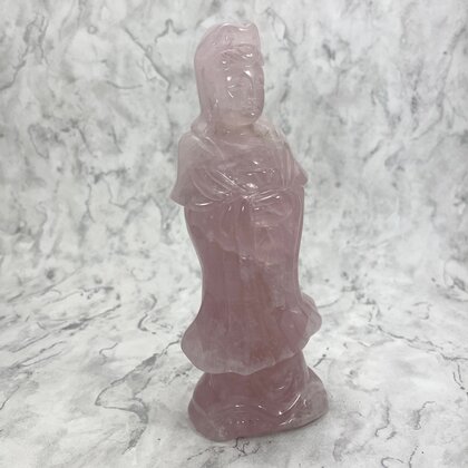 Rose Quartz Kwan Yin ~20cm