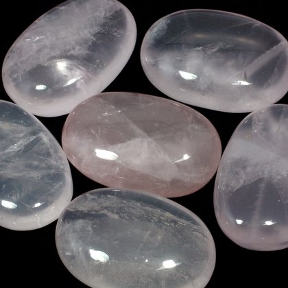 Rose Quartz Massage Stone ~45mm (Extra Grade)