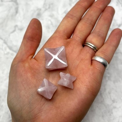 Rose Quartz Merkaba