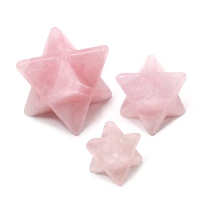 Rose Quartz Merkaba